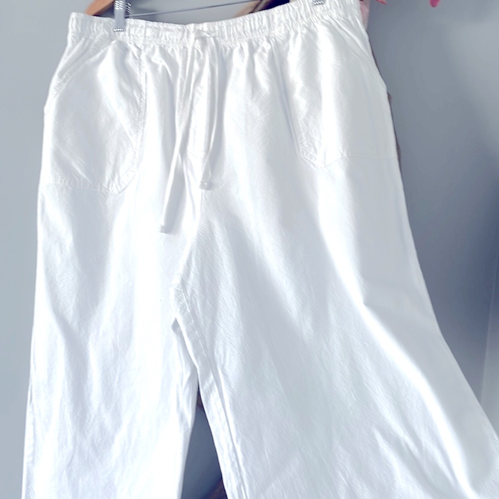 💯 Cotton White 2XL Pants! ☀️😎